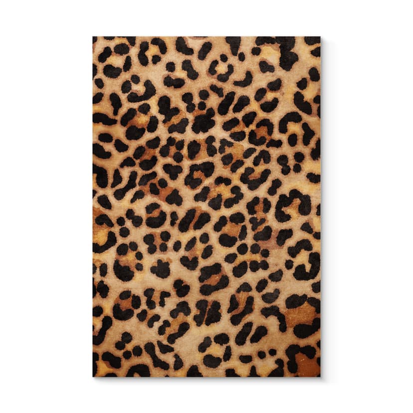 Stampa su legno Leopardo selvaggio - Stampa animali - Tunaboylu