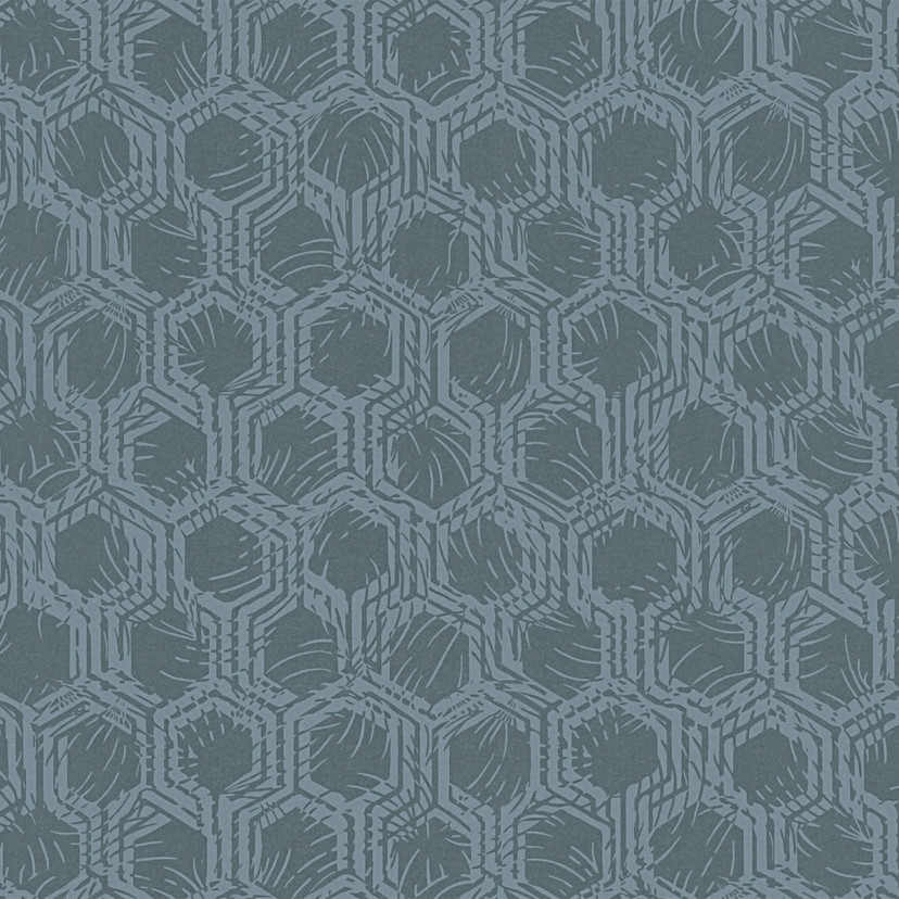 Architects Paper Vliestapete Alpha Ökotapete blau,