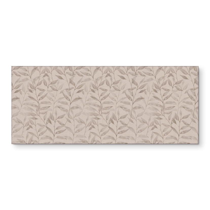 Revêtement pour cuisine Délicates feuilles d'aquarelle - Soft Grey - Bloomery Decor