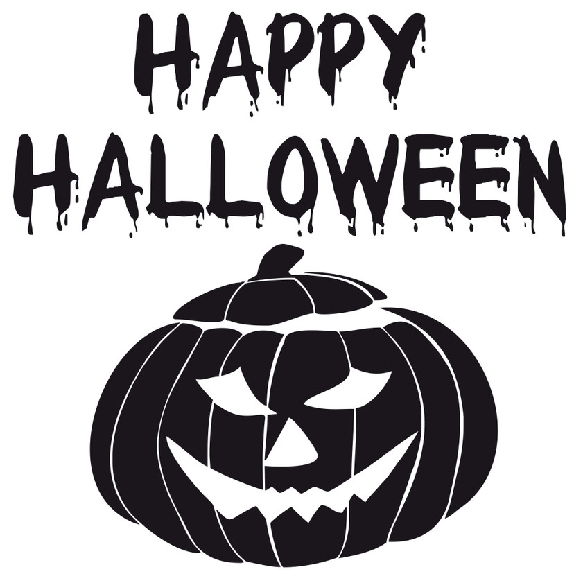 Wallsticker Happy Halloween