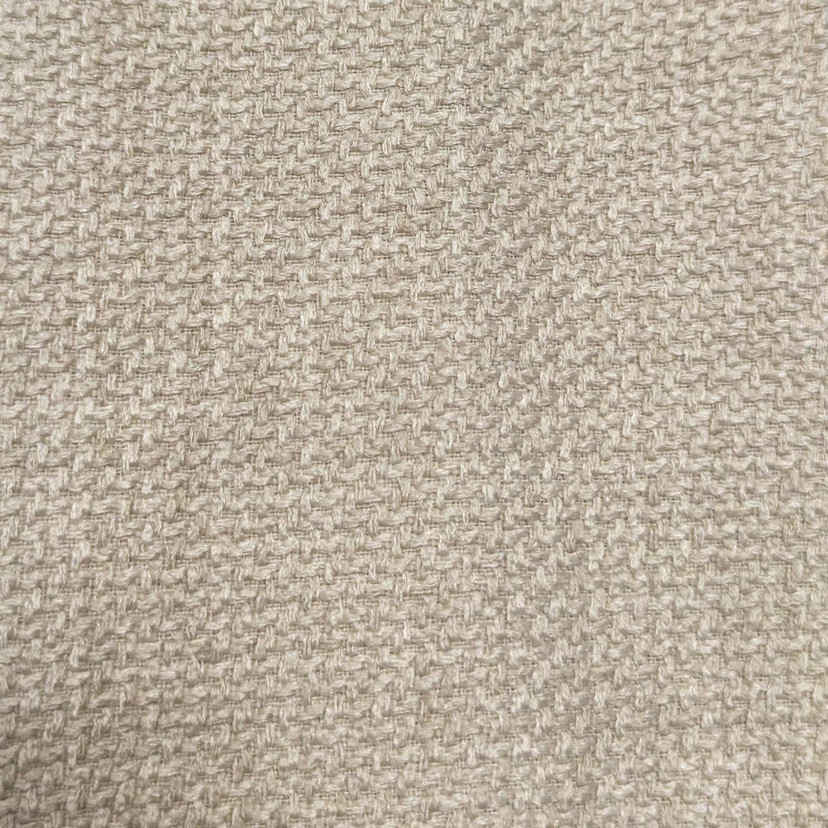 Uni Kissenhülle in der Farbe creme in 50x50 cm