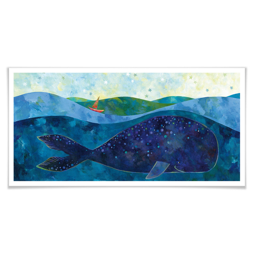 Plakat Blanz - Wieloryb
