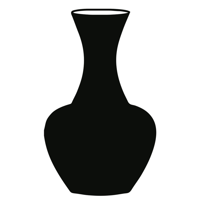 Wallsticker Vase 2