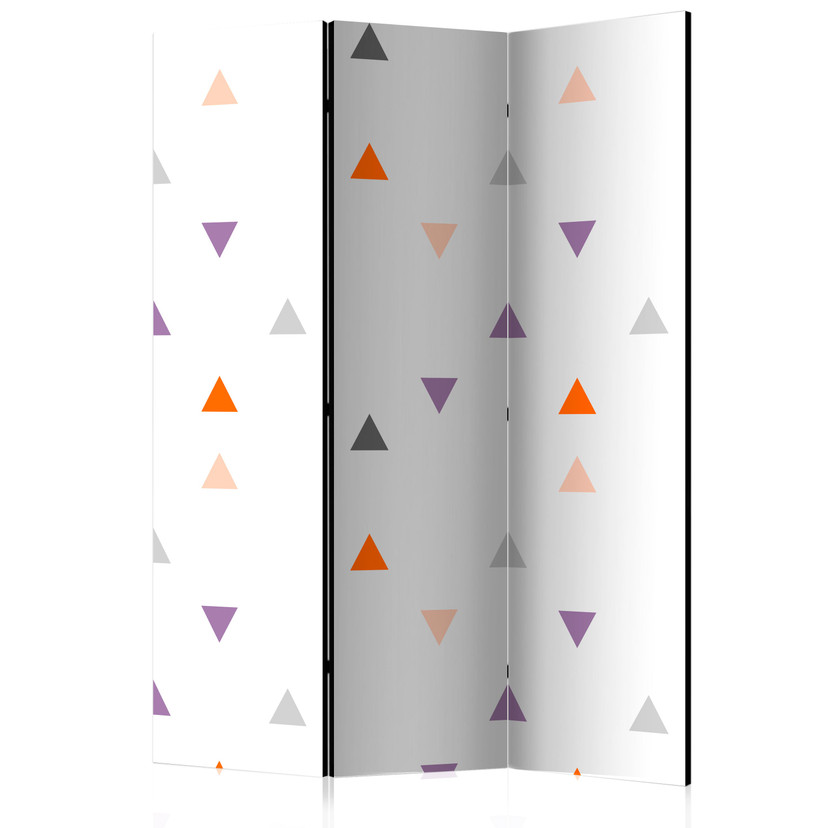 Schermo divisorio - Pioggia di triangoli, 3 pezzi
