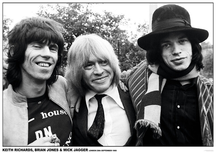 Plakat Rolling Stones - London 1968, plakat (84,1 x 59,4 cm)