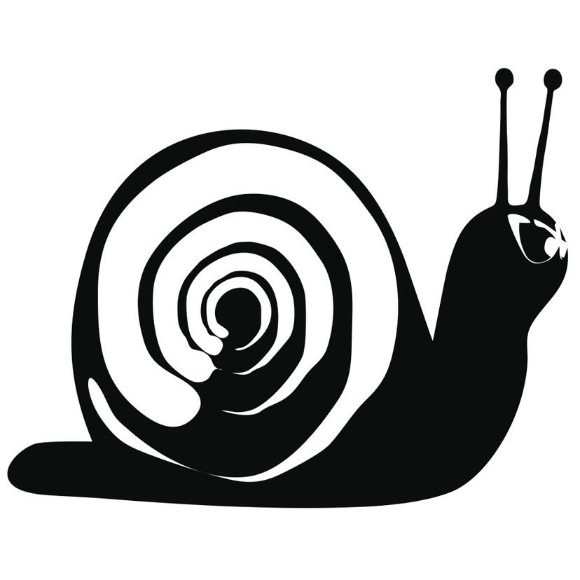 Wallsticker Snegl 2