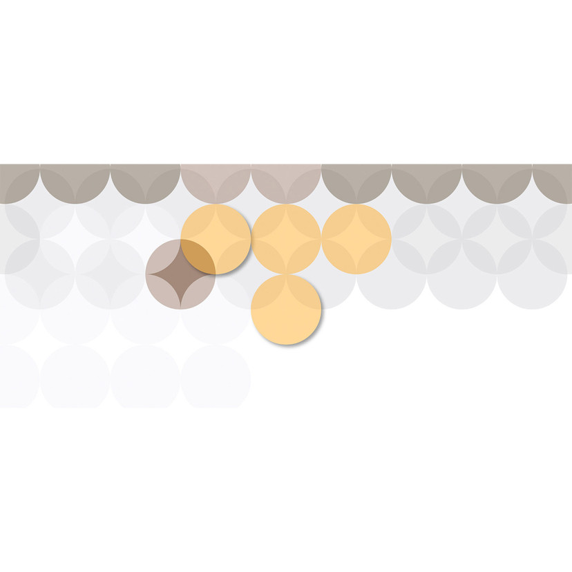 Architects Paper Papier peint photo Atelier 47 Circle Pattern style graphique