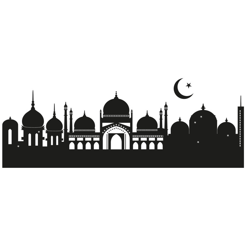Wandtattoo Islamische Skyline