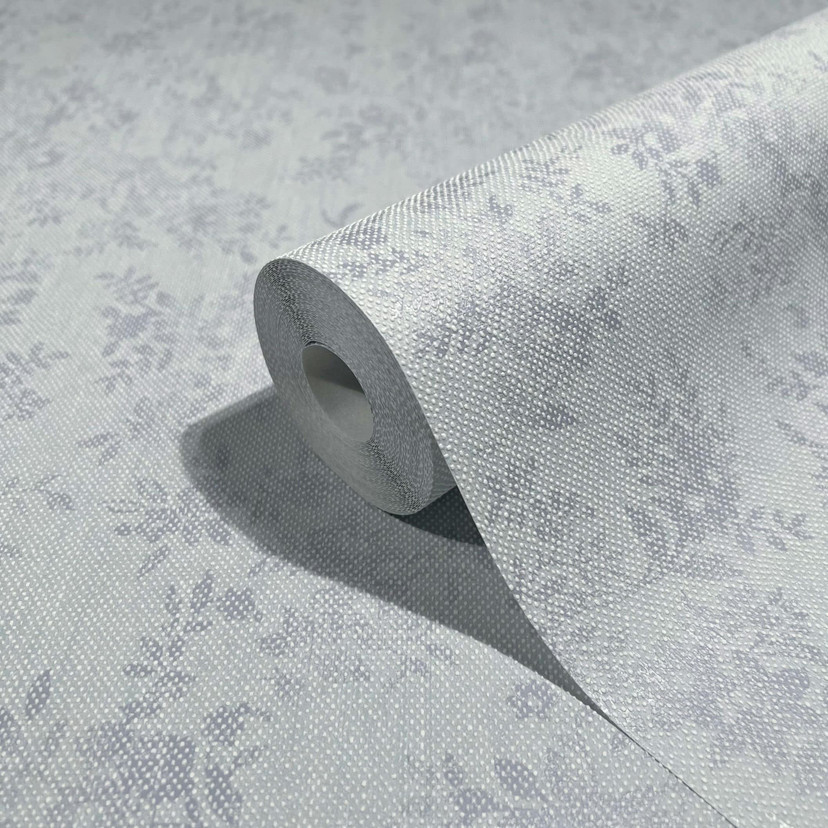 Grafisk tapet, non-woven vægbeklædning Novamur Jackie blå