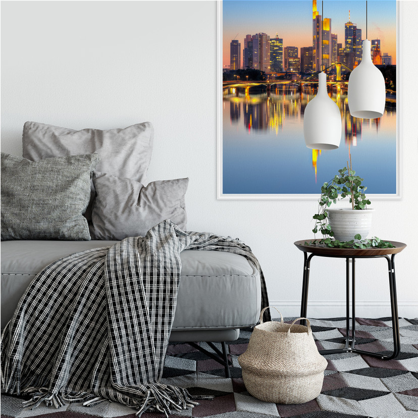 Wallprint W - Frankfurter Lichter
