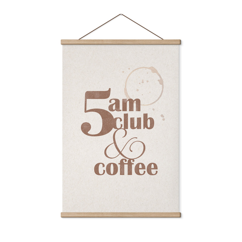 Obraz tkaniny 5 w Club & Coffee