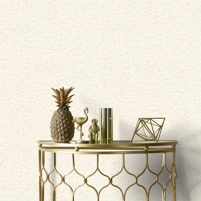 Rasch Kalahari Papier peint intissé à motif blanc