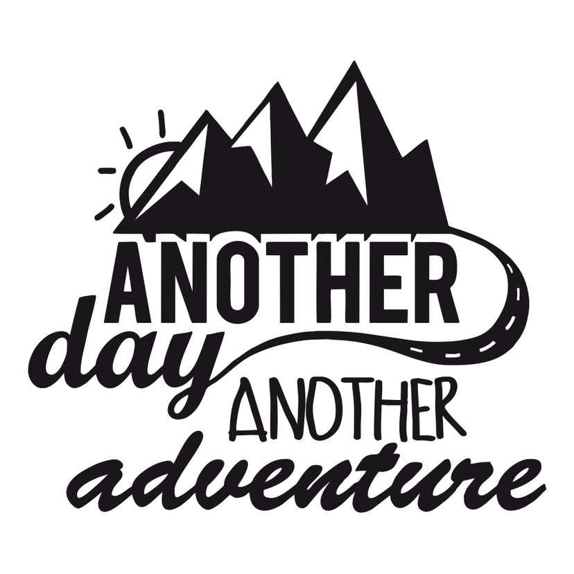 Wallsticker - Another day another adventure