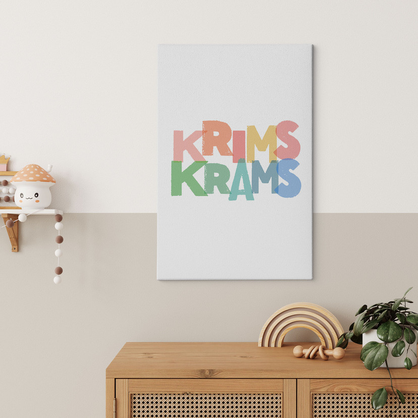 Leinwandbild Krimskrams