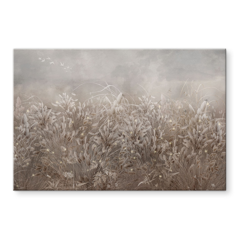 Acrylglas Pampasgras en grassen in beige - Ms Tiff