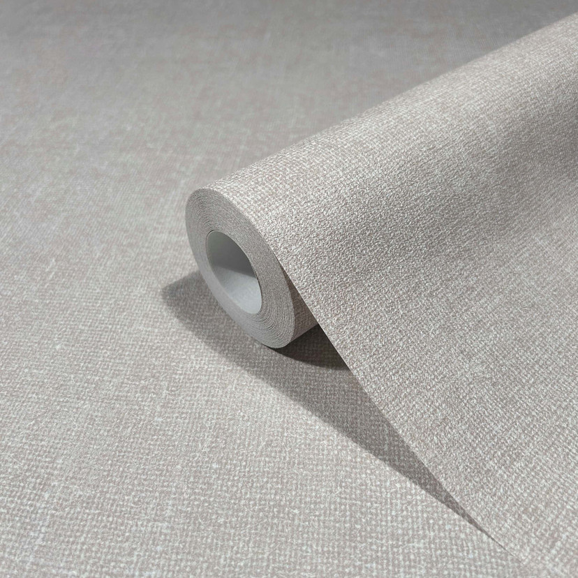 non-woven tapet i moderne tekstureret ensfarvet grå, beige uni