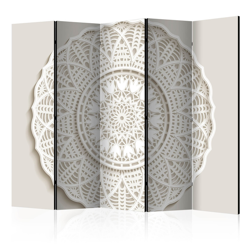 Rumdeler - Mandala world 3D , 5-delt - 225x172 cm