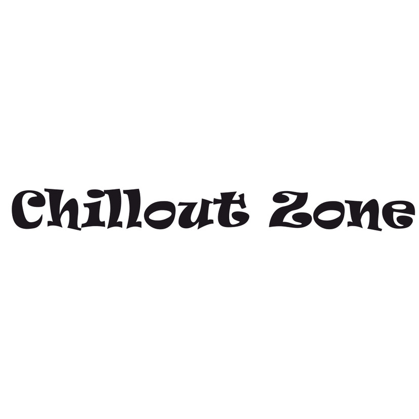 Wallsticker Chillout Zone