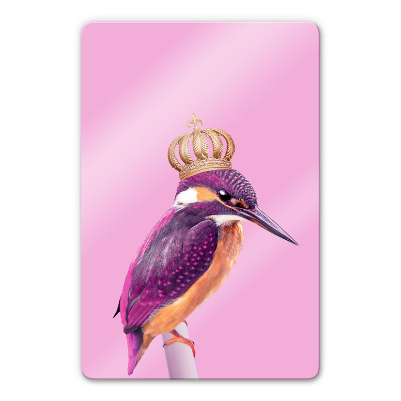 Glasschilderij Loose - Queenfisher