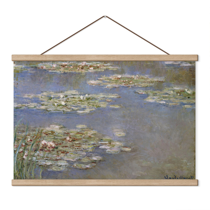 Obraz tkaniny Lilie wodne 1905 - Monet