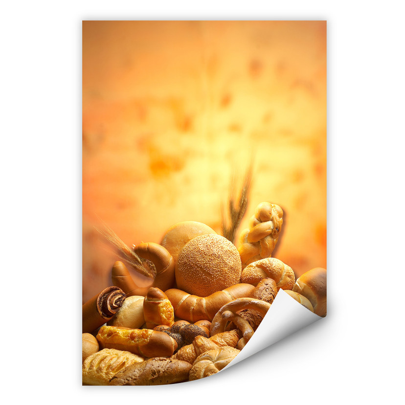 Poster autocollant - W - Envie Gourmande