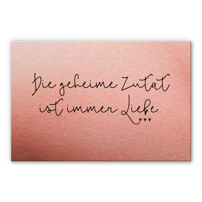 Spritzschutz - Die geheime Zutat ist immer Liebe