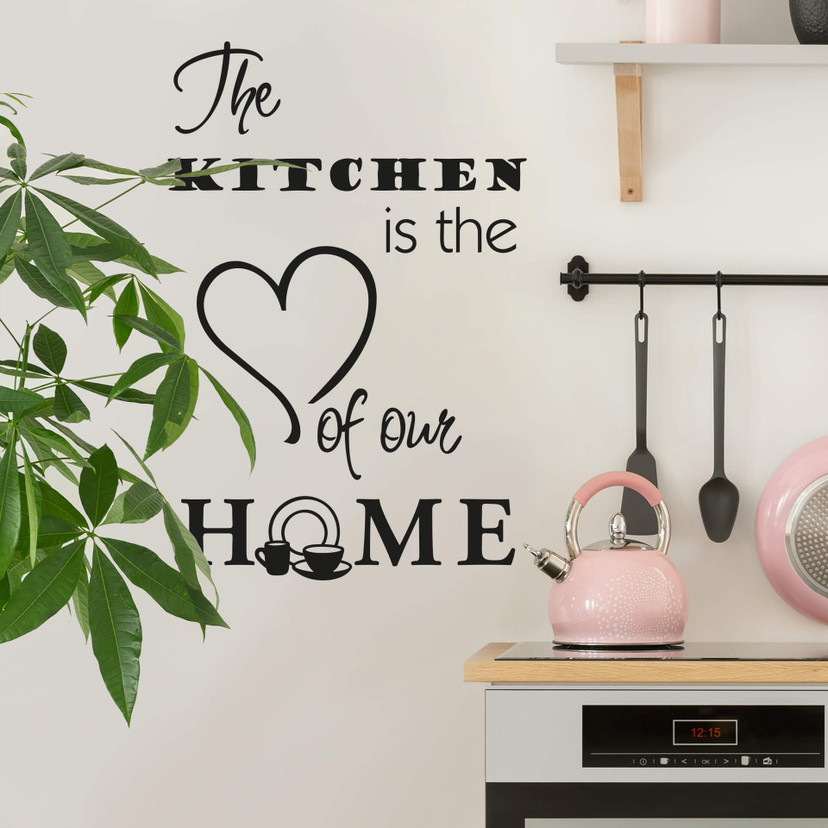 Wallsticker - The kitchen is...