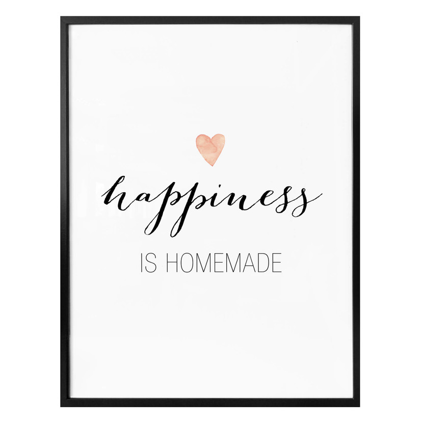 Plakat Confetti & Cream - Happiness is homemade