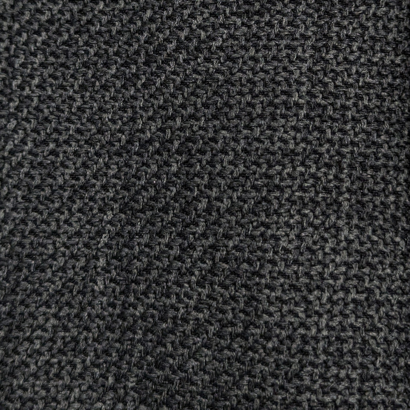 Uni Kissenhülle in anthrazit in 50x50 cm