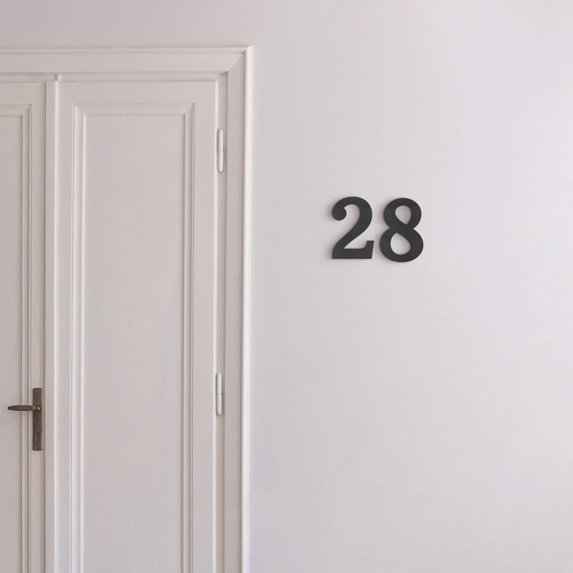 MDF - Drewniane numery - Numery domów