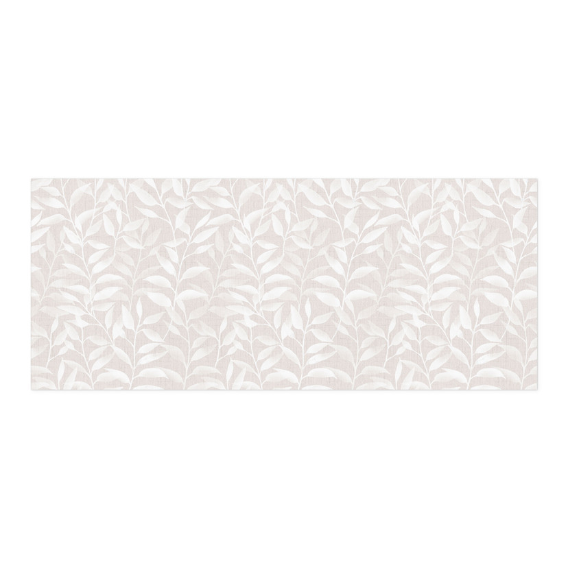 Revêtement pour cuisine adhésif Délicates feuilles d'aquarelle - Soft Beige - Bloomery Decor