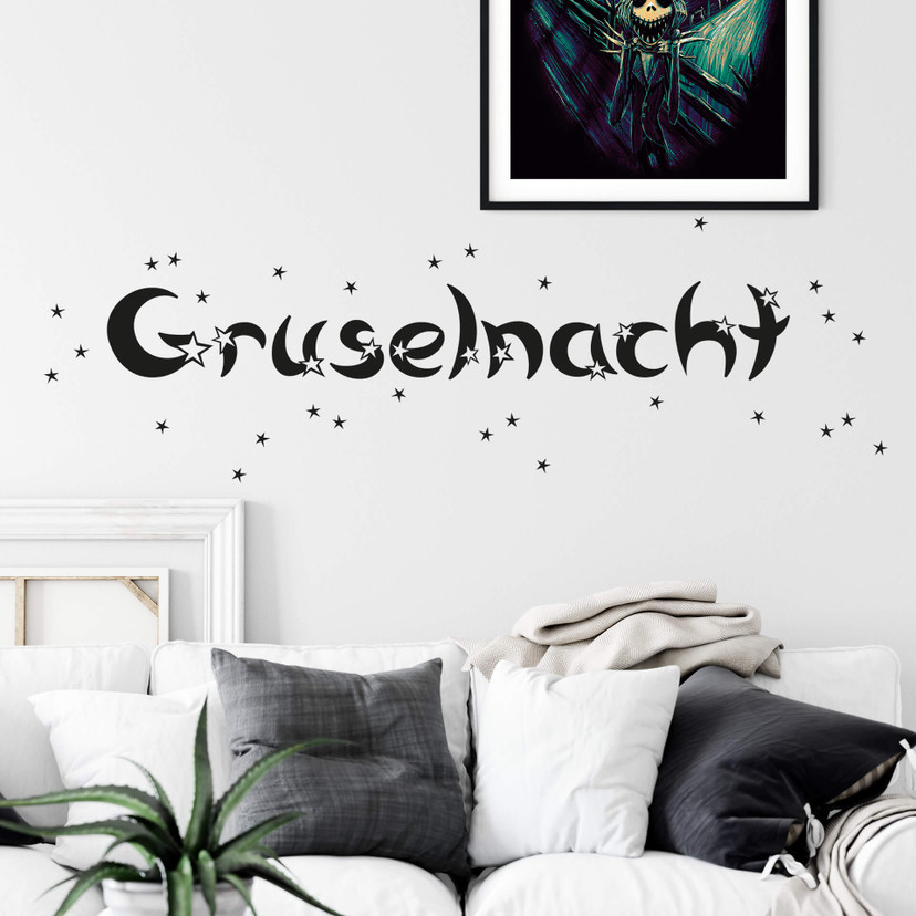 Wandtattoo Gruselnacht