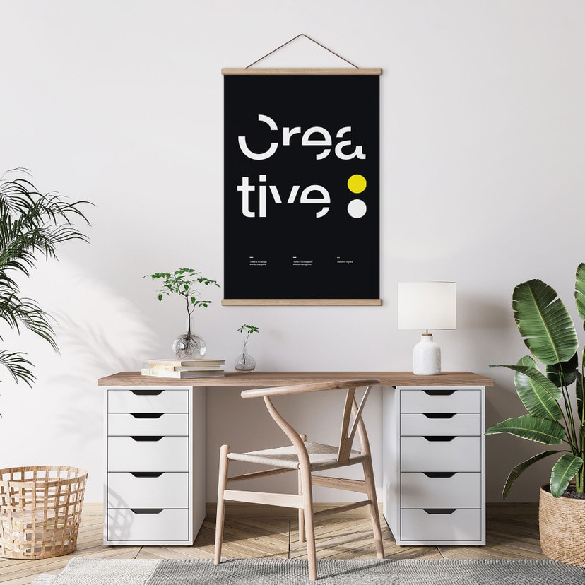 Stoffbild Creative Typografie Design - Sub88 Studio