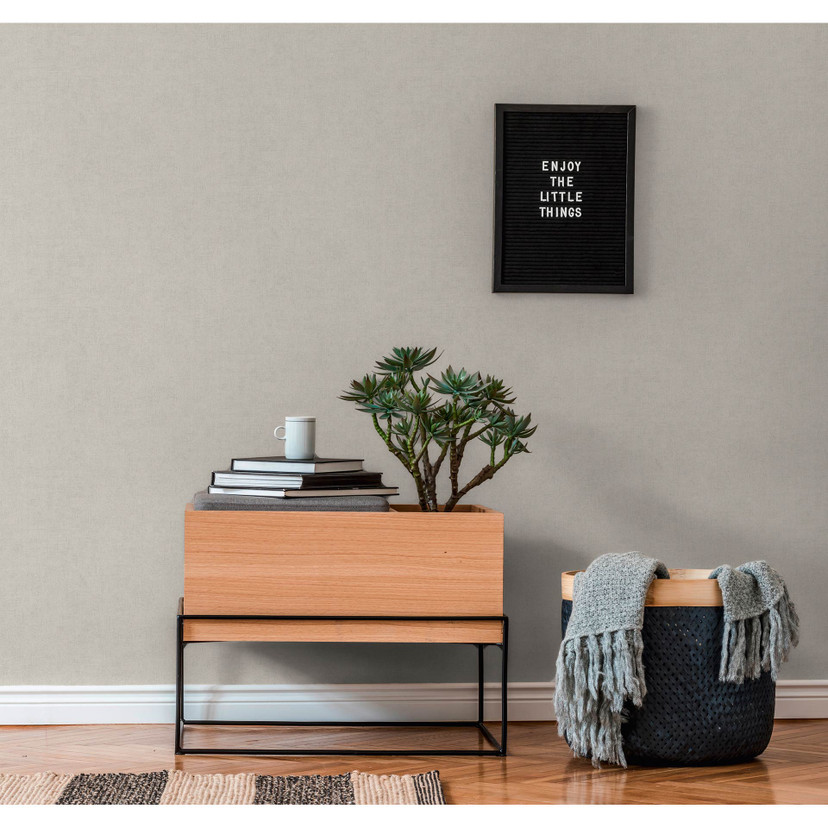 Livingwalls carta da parati Titanium 3 - Unicolor