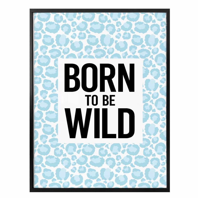 Plakat Leopard - Born to be Wild