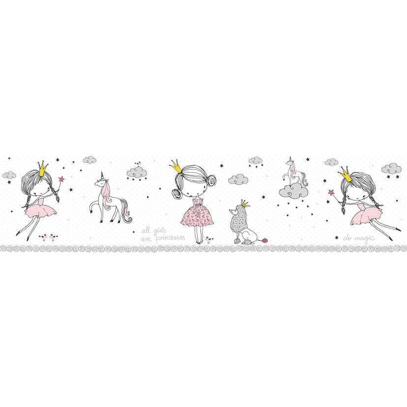 Bordo autoadesivo - Lovely Kids Principessa