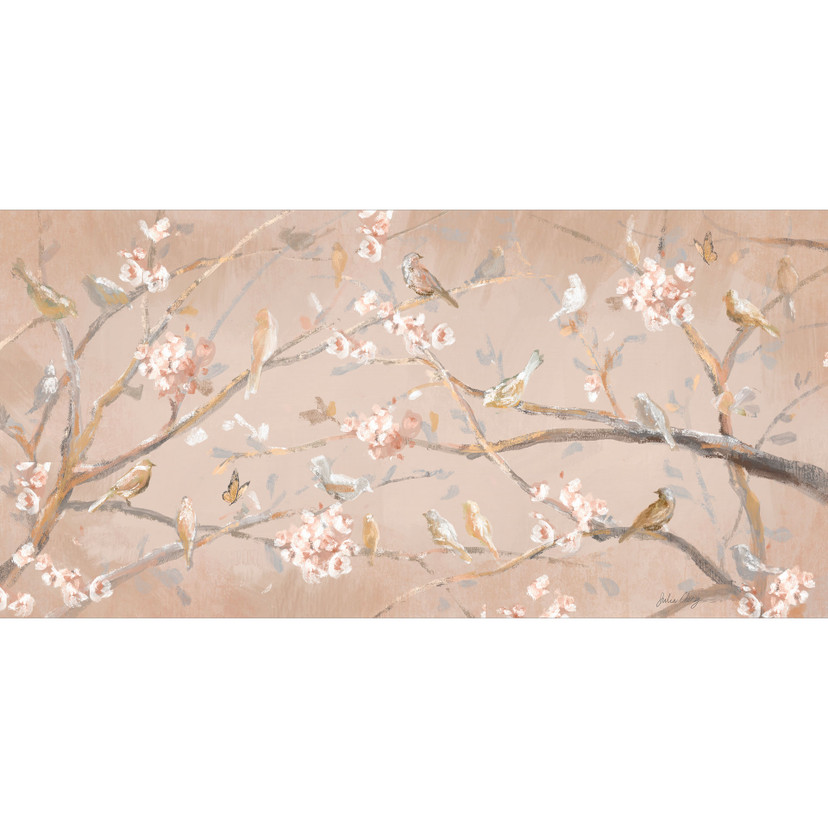 Fototapete Vögel auf Kirschblüten - Cheney