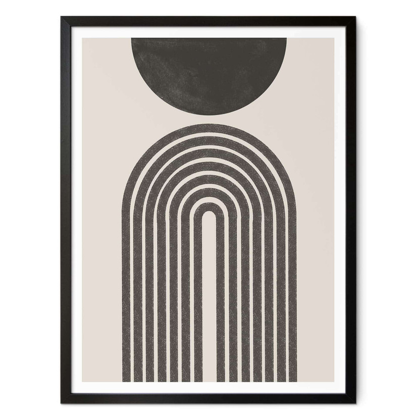 Plakat The Miuus Studio - kokarda w paski