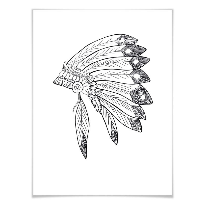 Plakat War Bonnet