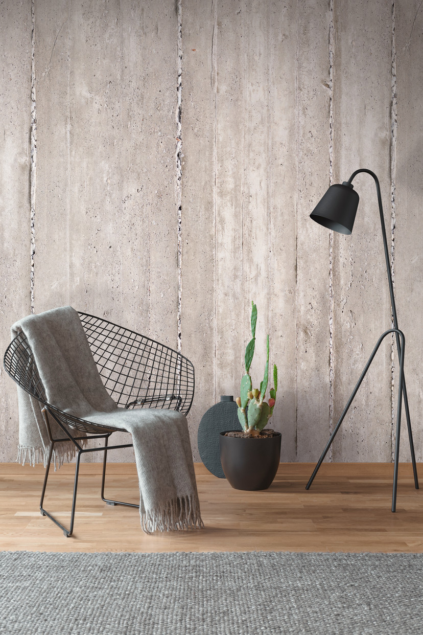 Vliestapete Betonwand - Industrial Livingwalls - aus der Cosy Kollektion