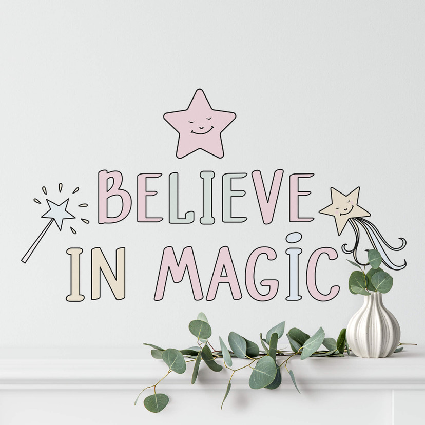 Sticker mural Kvilis - Believe in Magic