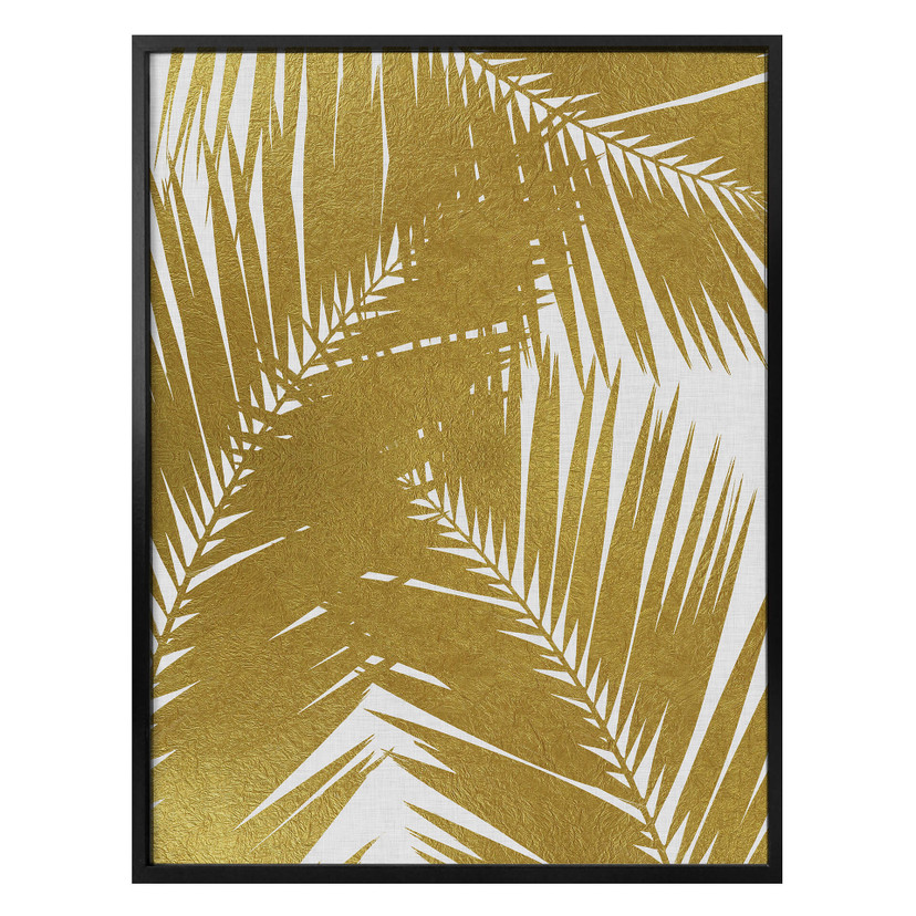 Plakat Orara Studio - Palm Leaf Gold