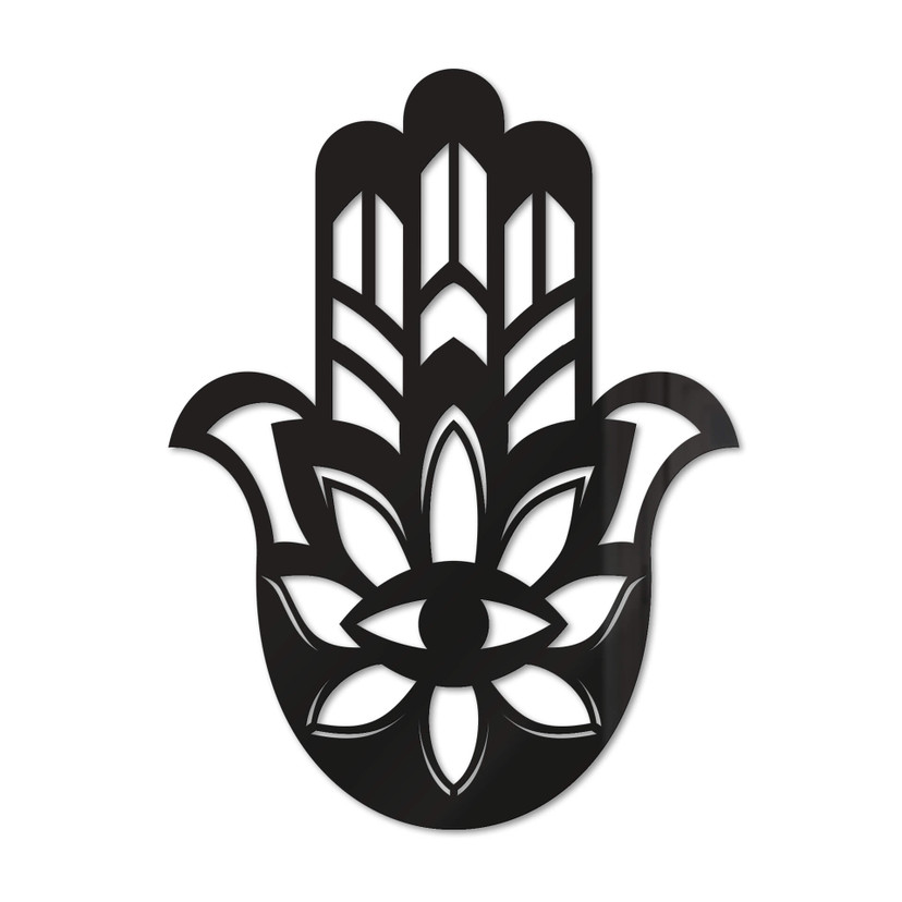 Akrylowa dekoracja dłoni joga hamsa