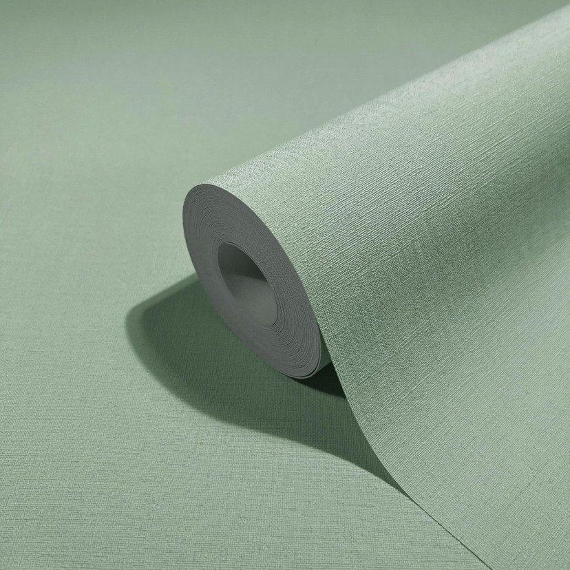 Almindeligt tapet, non-woven vægbeklædning Novamur Jackie grøn