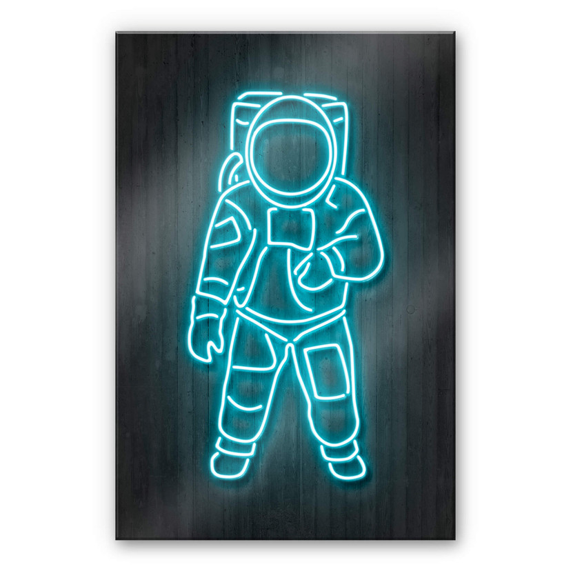 Akrylbillede Mielu - Astronaut