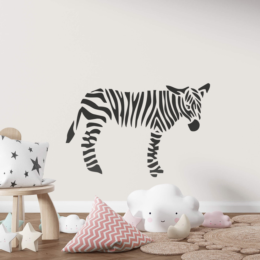 Wallsticker Zebra