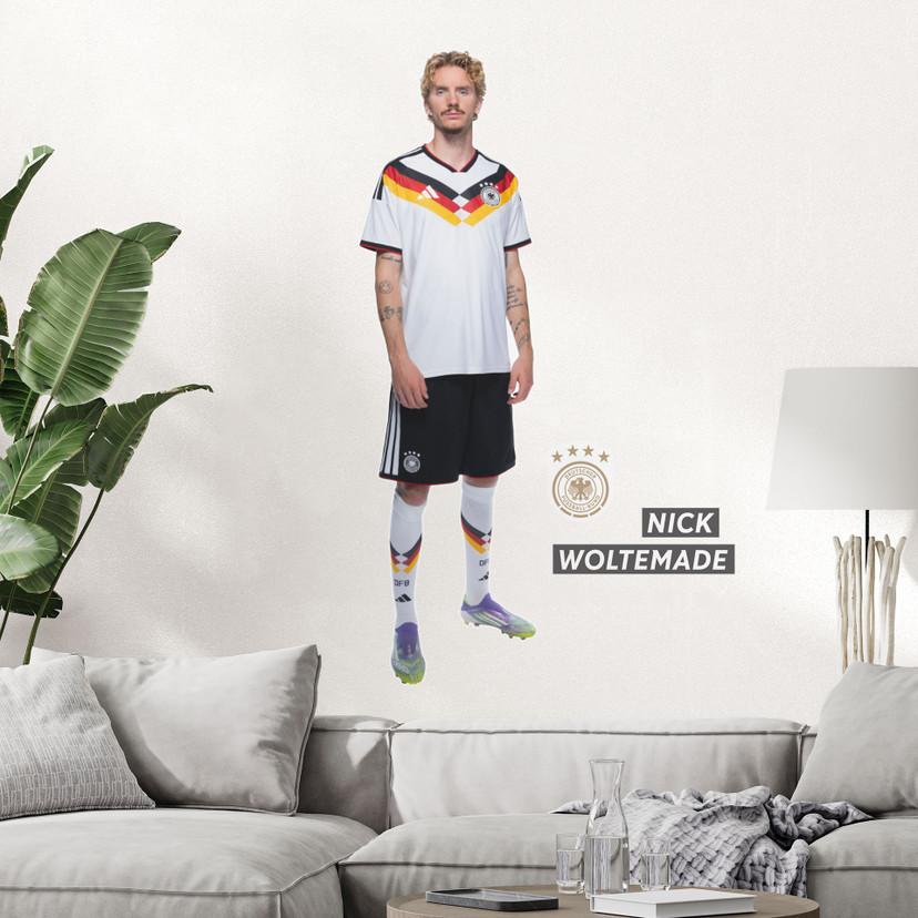 DFB Sticker WM 2026, Wandtattoo Nick Woltemade
