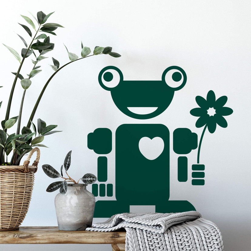Robot Lenni wallsticker