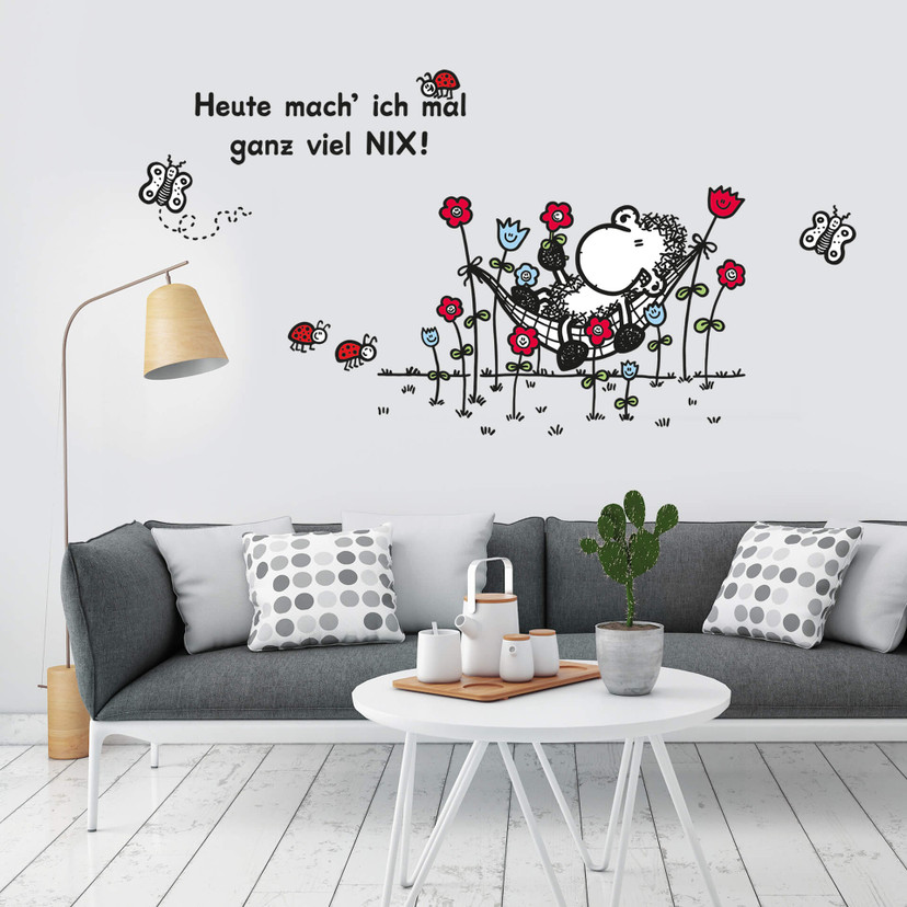 Wandtattoo sheepworld Ganz viel nix