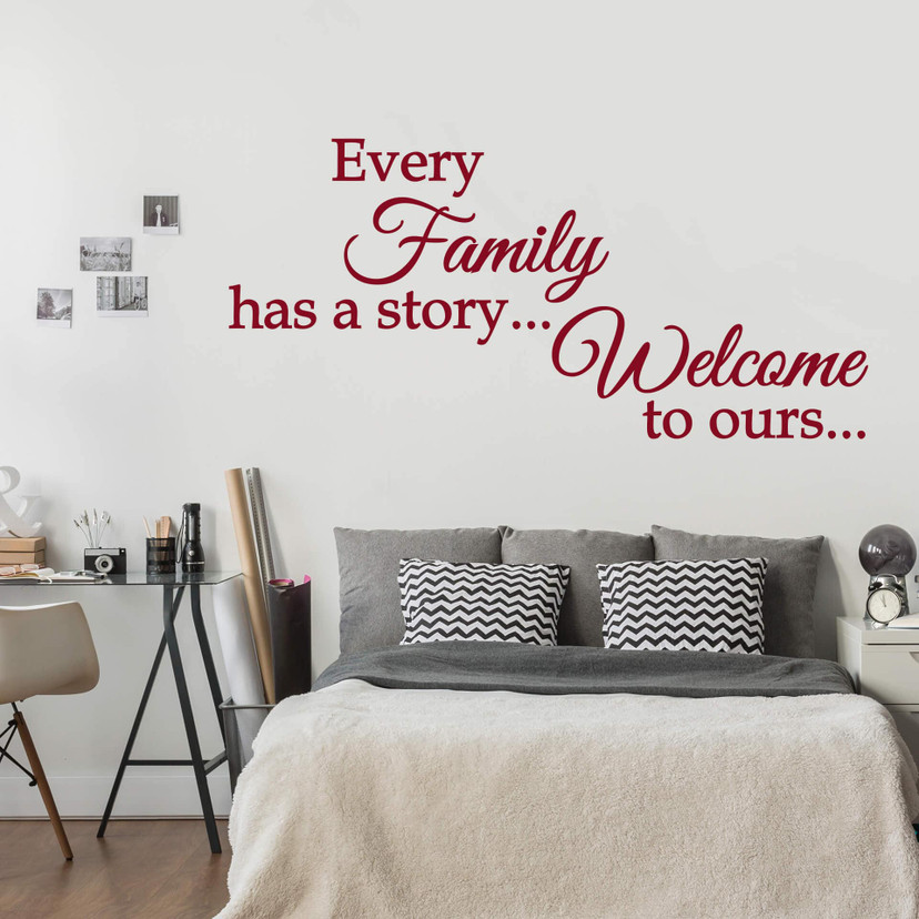 Wallsticker  - Every Family has a story...
